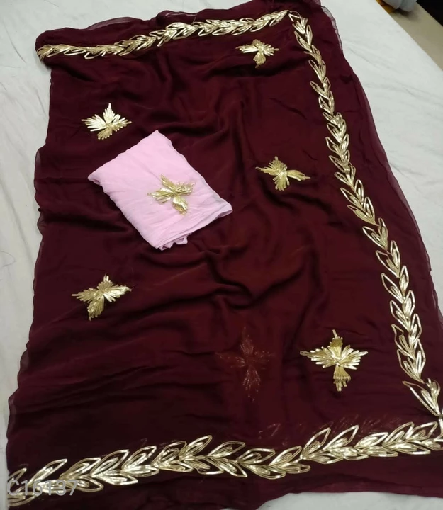 Product image of Saree, price: Rs. 850, ID: saree-459cd9a4