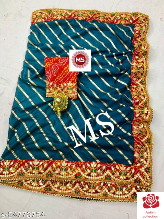 Lahriya saree uploaded by business on 7/14/2022
