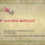 Business logo of Anokha bangles