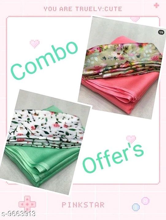 Sarees combo uploaded by business on 11/11/2020