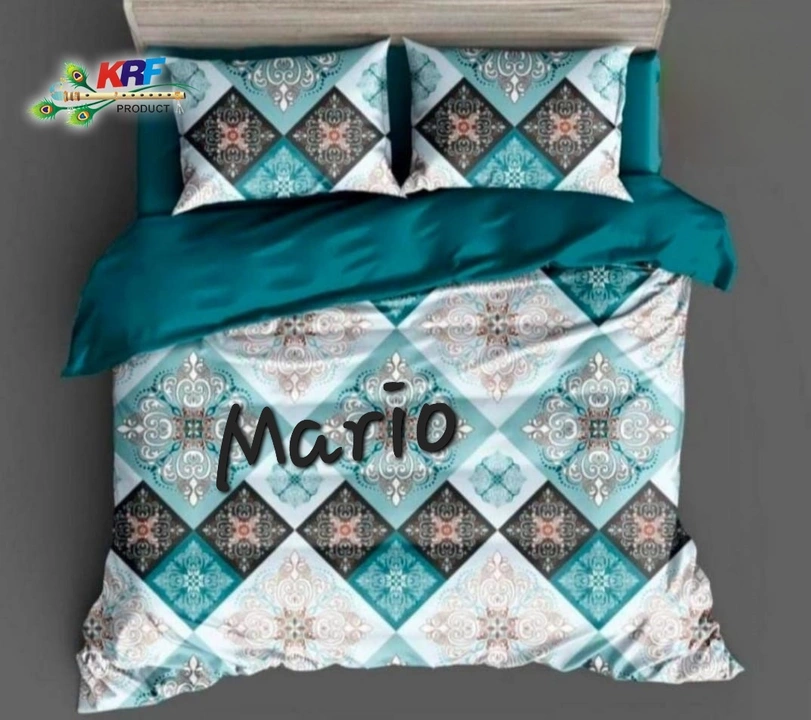 Product image with price: Rs. 185, ID: glace-cotton-bedsheets-6309a951