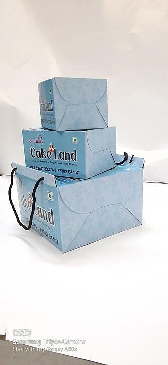 Cake and pestry box uploaded by business on 11/11/2020