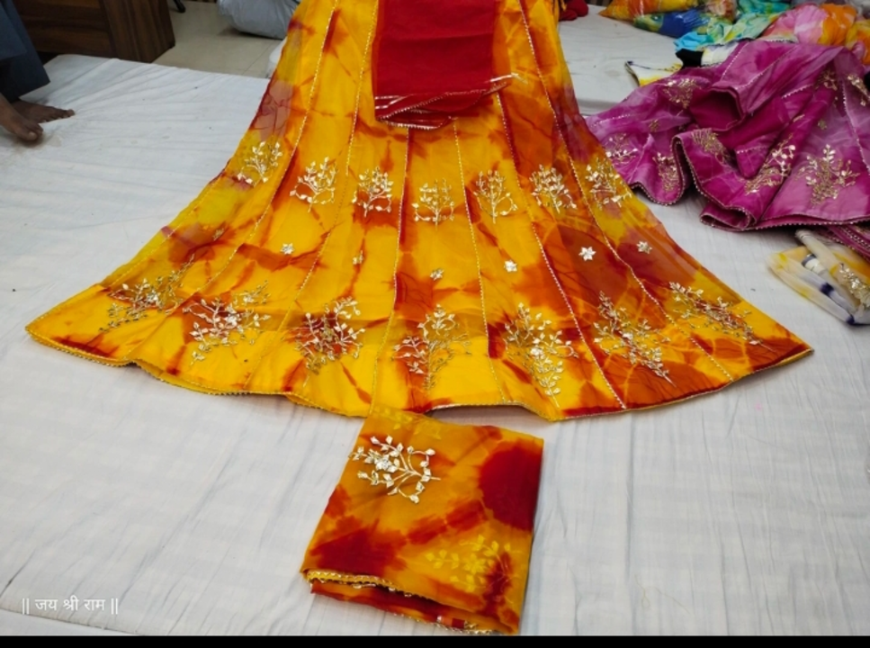 Orgenza LANGHA uploaded by Tana Tan Silk & Sarees on 7/15/2022