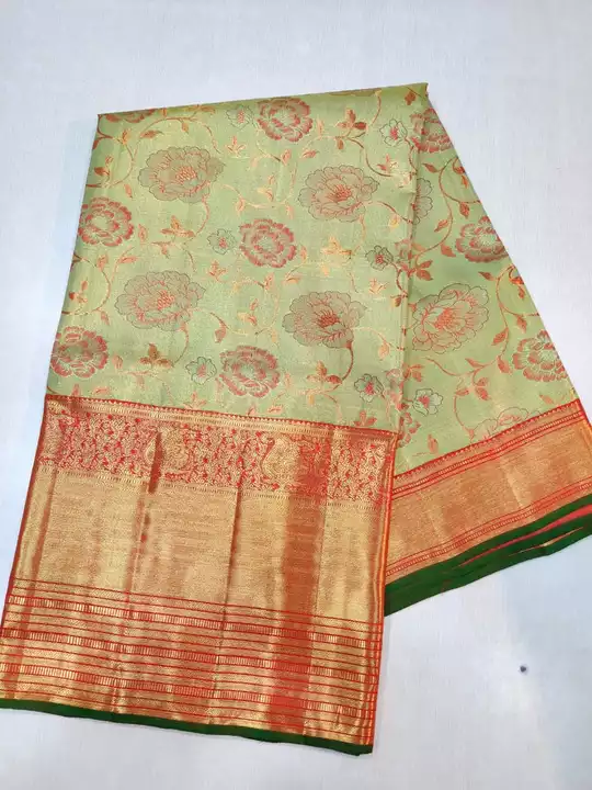 Pure Handloom Kanchi pattu special bridal collection sarees  uploaded by business on 7/15/2022
