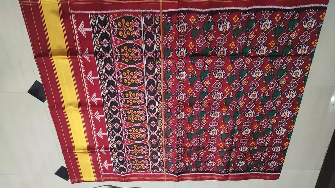 #twill patola saree uploaded by business on 7/15/2022