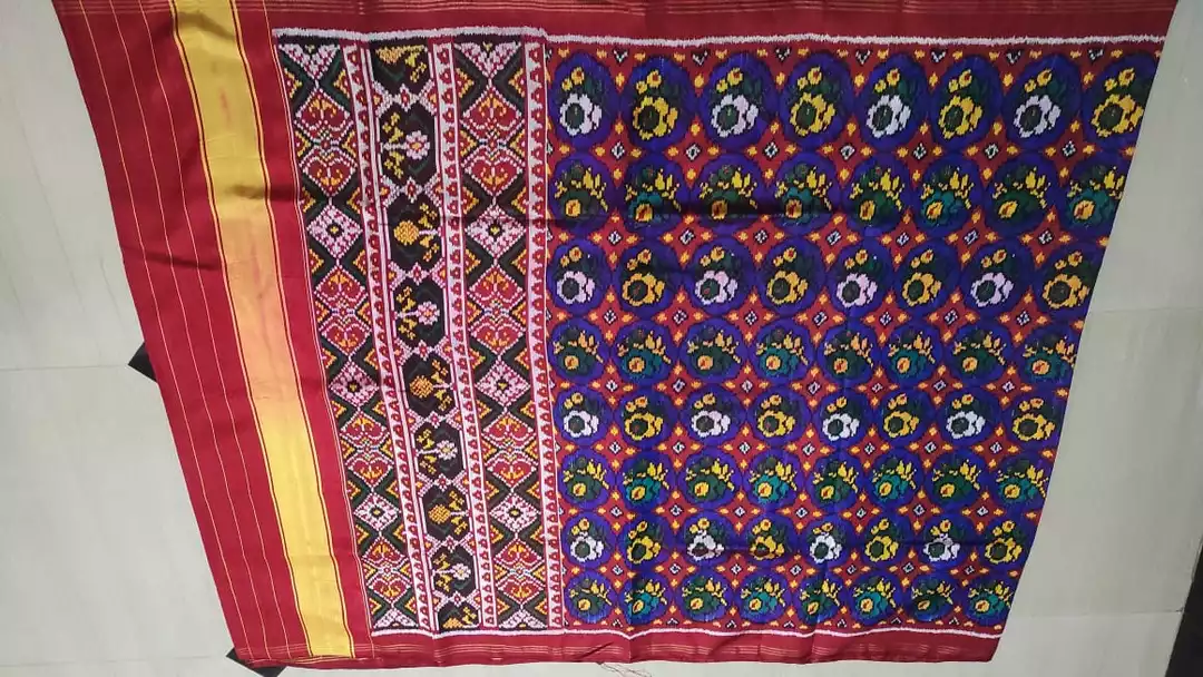 Twill patola saree uploaded by business on 7/15/2022