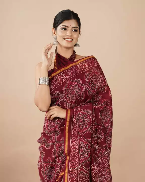 Chanderi silk saree uploaded by business on 7/15/2022