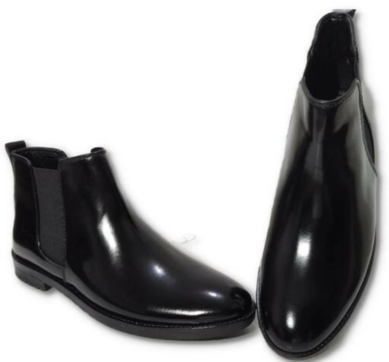 🥳📣 Lazy21 Synthetic Leather Black 🖤 Trendy And Attractive Slip On Chelsea Boots 🥾 For Men 😍 uploaded by .lazy21.com on 7/15/2022