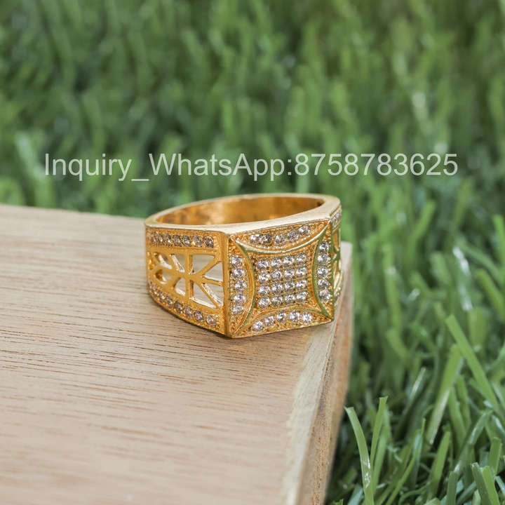Post image Gold Ring With Super Finishing.