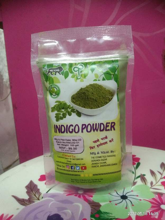 Premium Indigo Powder  uploaded by Cosmetic Paradise on 7/15/2022