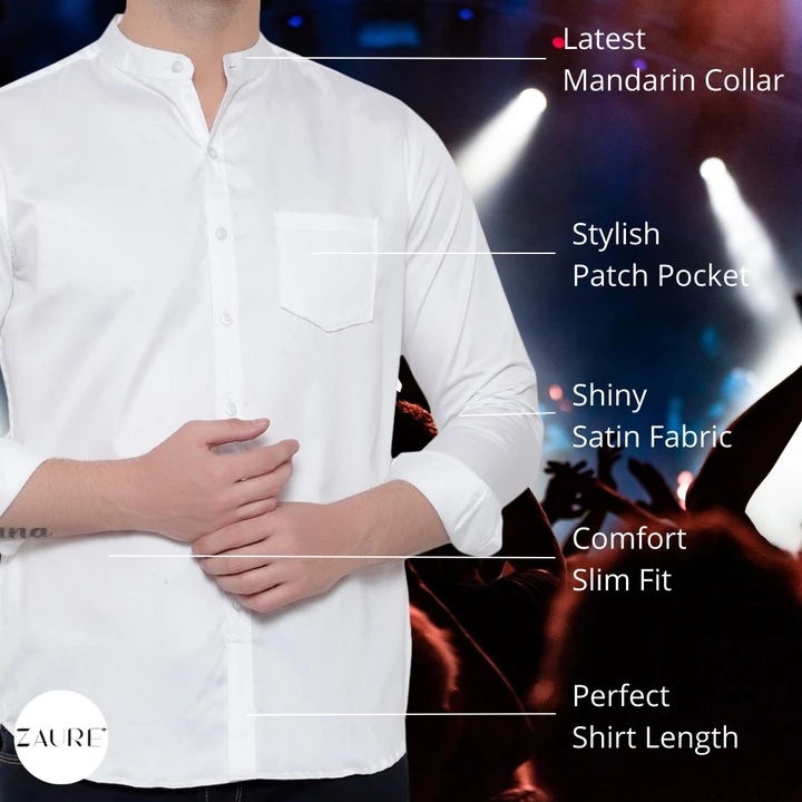 Shine Men's Slim Fit Shirt uploaded by Zaure Plus on 7/15/2022
