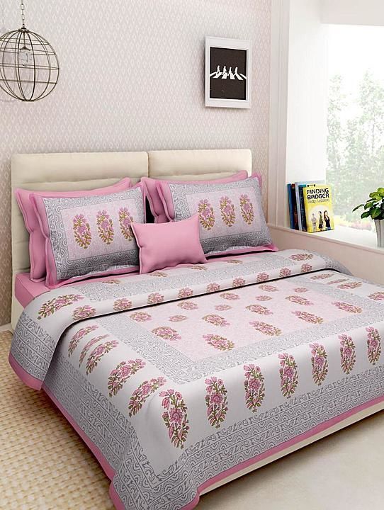 Jaipur cotton Bedsheet  uploaded by Daisy Collection  on 11/12/2020