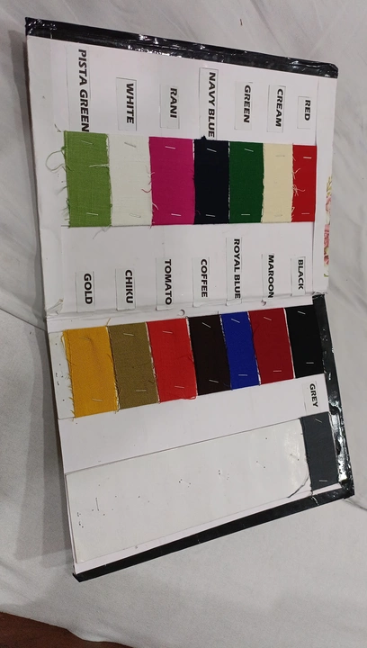 New colour chart of A 3 cottan pants  uploaded by business on 7/15/2022