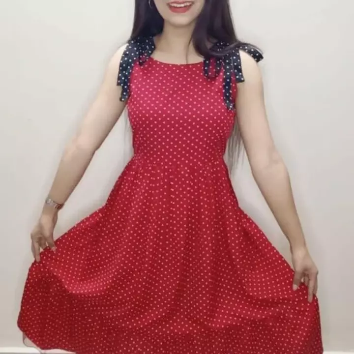 Post image Beautiful sleevless dress in just ₹469/~Free home delivery and cash on delivery are available in all india.Massage me for shopping.Easily return policy