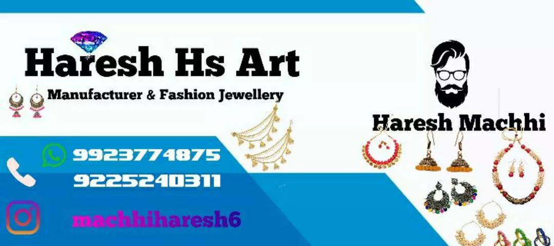Visiting card store images of Rekha Art