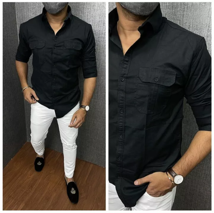 Post image WhatsApp me - 9503711265 
*BRAND:- Levi's* 
*Premium Quality*

*FULL sleeves CARGO shirts in 4 awesome colors*

FABRIC:- *100% Soft Cotton Stuff With Satisfaction Guarantee*

*Full Sleeves*
 *Soft Feel*

Size : *M38 L40 XL42*
(Standard Size)

*Price : 💫 375 FS*
