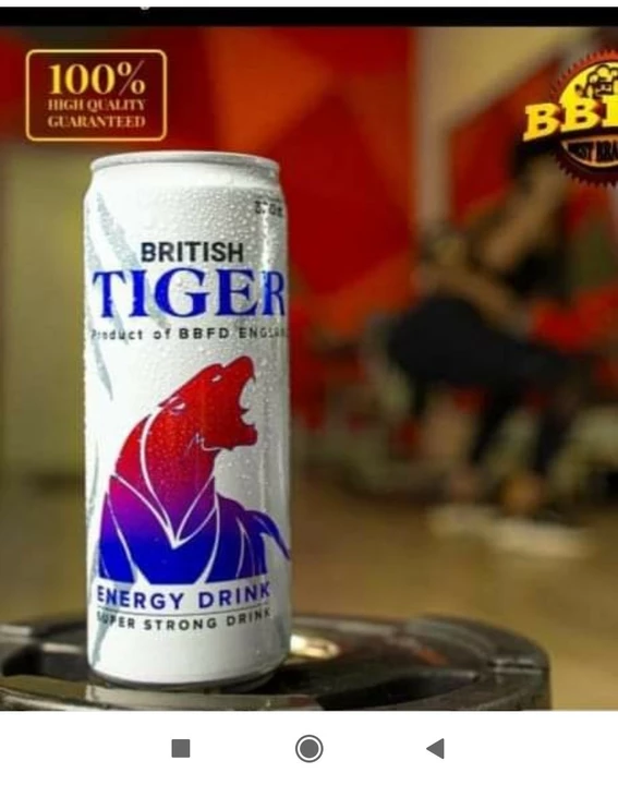 British Tiger ENERGY Drink uploaded by business on 7/15/2022