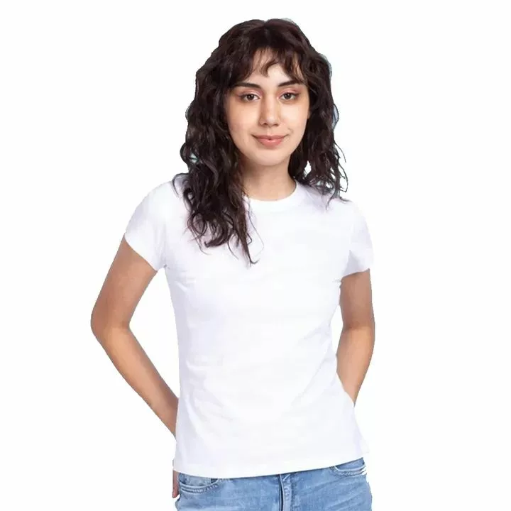 Daffodil women's Plain 100% Cotton
Round Neck Half Sleeves Plain T-shirt
 uploaded by business on 7/15/2022