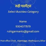 Business logo of RUHI GARMENTS
