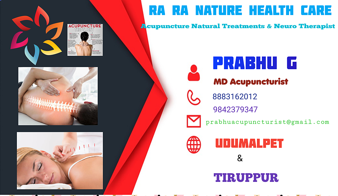 Acupuncturist Neuro Massage Therapy uploaded by RA RA Nature Health Care Therapy on 11/12/2020