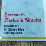 Business logo of Shreenath marble and granite