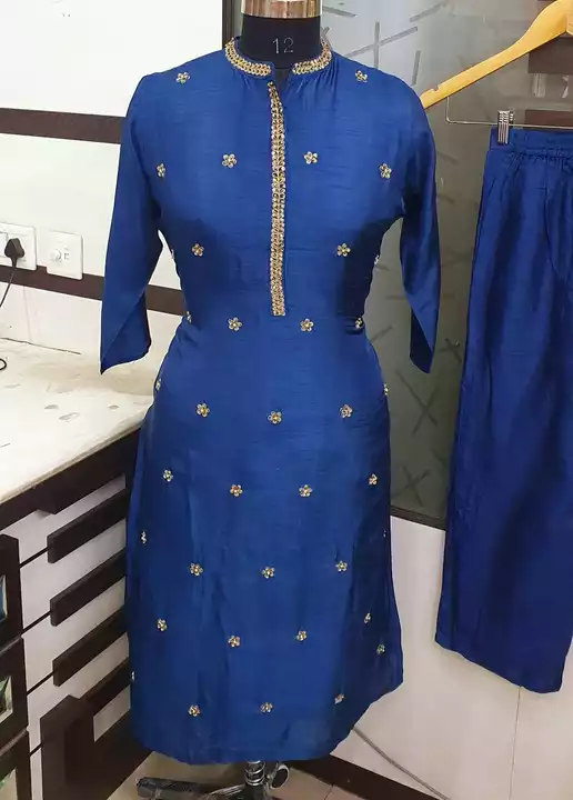 💕KURTI WITH PANT💕 uploaded by SHREE SHIVA CREATIONS on 7/16/2022