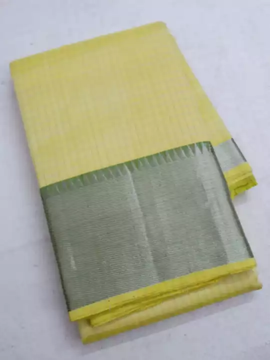 Mangalagiri silk cotton sarees  uploaded by Mynah Handloom sarees on 7/16/2022