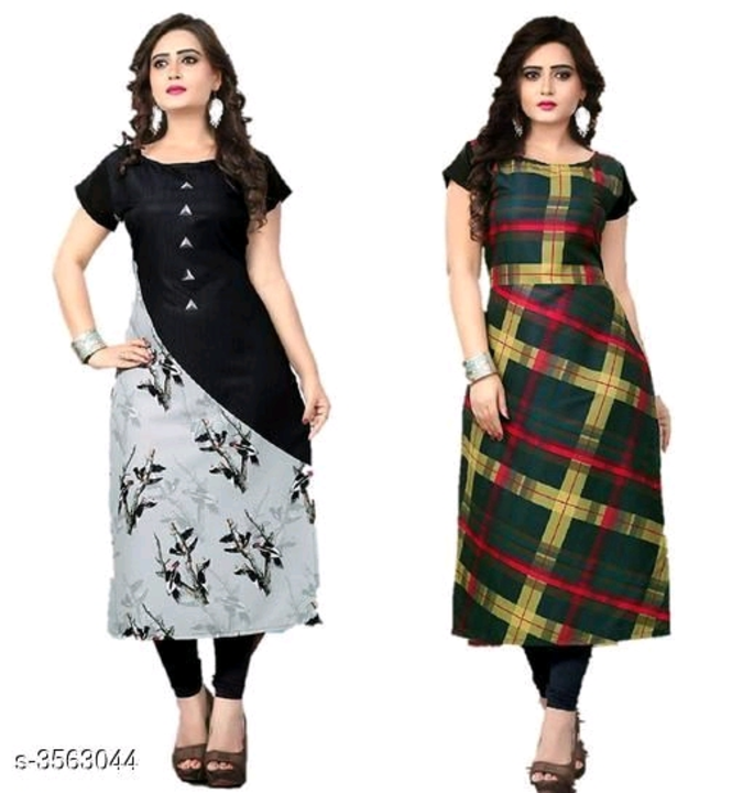 Women crepe Kurtis  uploaded by business on 7/16/2022