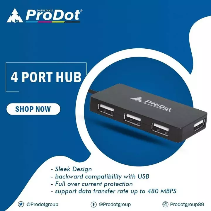 ProDot usb hub uploaded by business on 7/16/2022