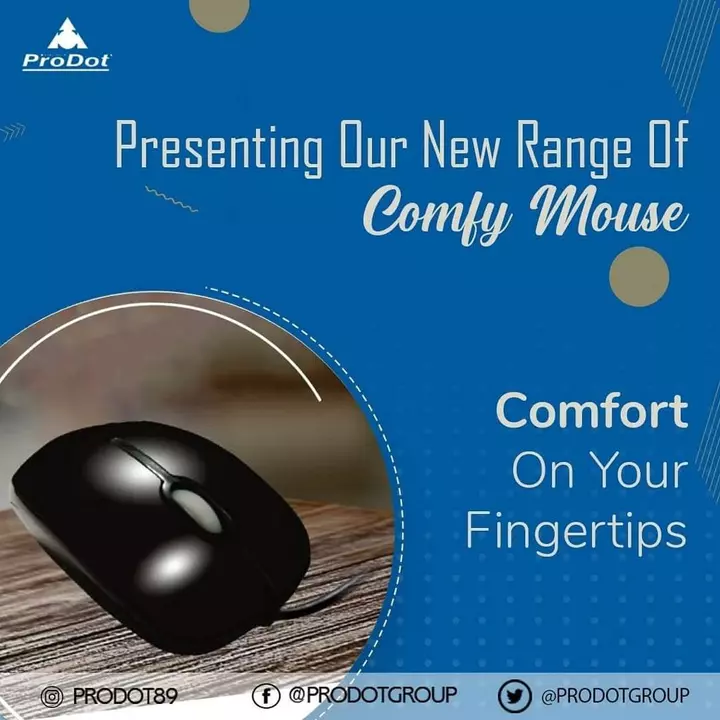 ProDot wired mouse uploaded by SHUBH ENTERPRISES on 7/16/2022