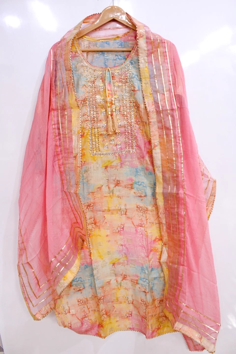 Post image Buy now 
Limited stock available 
Muslin New Designs Under 1500
