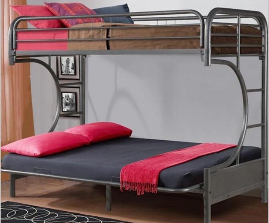 Modan bunker bed uploaded by Vinod Steel and wooden furniture  on 7/16/2022