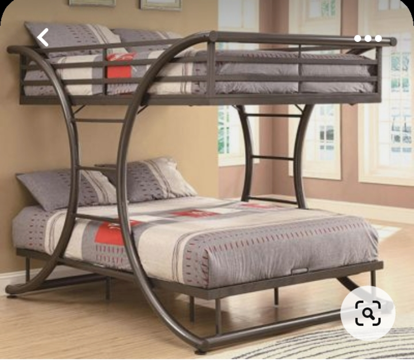 Modan bunker bed uploaded by Vinod Steel and wooden furniture  on 7/16/2022