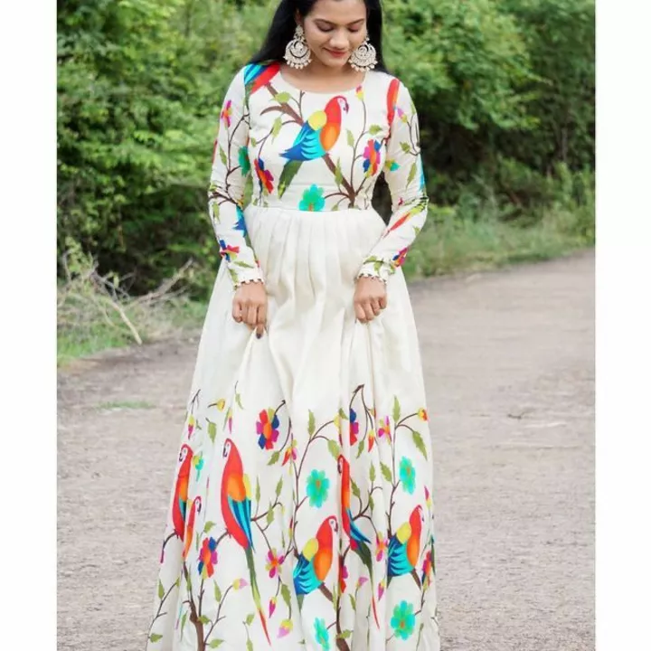 Beautiful parrot print dress uploaded by Dream divas on 7/16/2022