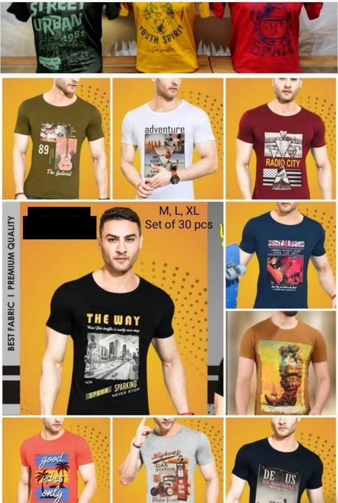 T shirts In pure cotton uploaded by Mysterious the way of fashion on 7/16/2022