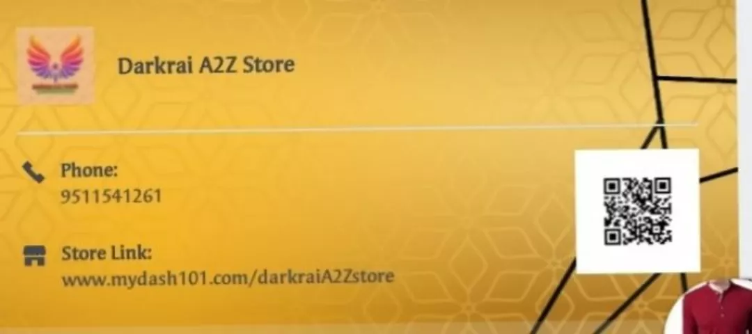 Visiting card store images of Darkrai A2Z Store