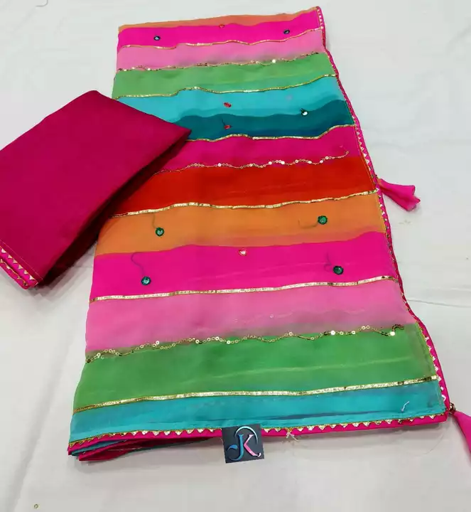 Sawan spcl Saree fgl.. uploaded by pink Rose fashion Store  on 7/16/2022