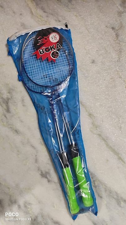Boka double shaft racquets uploaded by Monika Enterprise on 11/12/2020