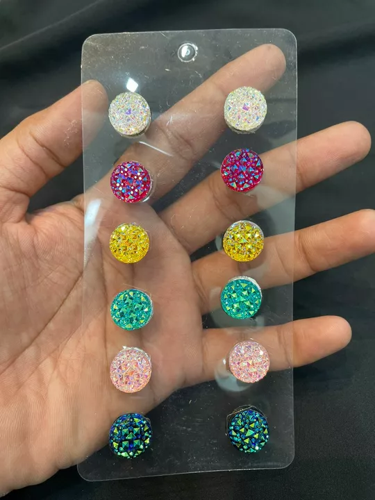 Stone round hijaab pins  uploaded by business on 7/16/2022