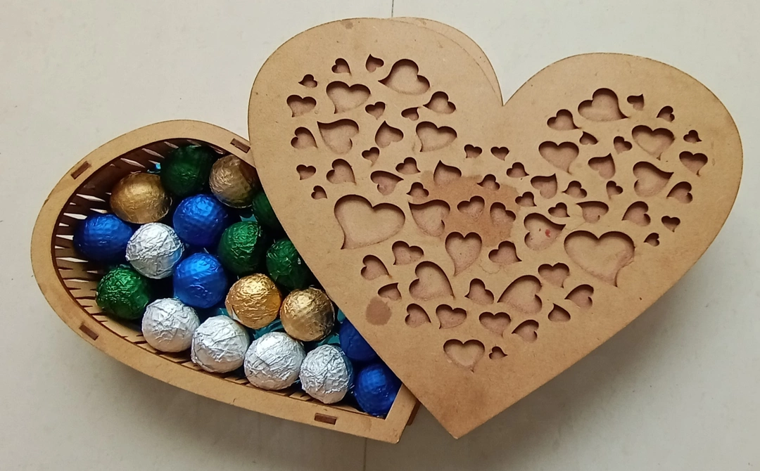 Heart shape Chocolate gift box uploaded by Guruprasad on 7/17/2022