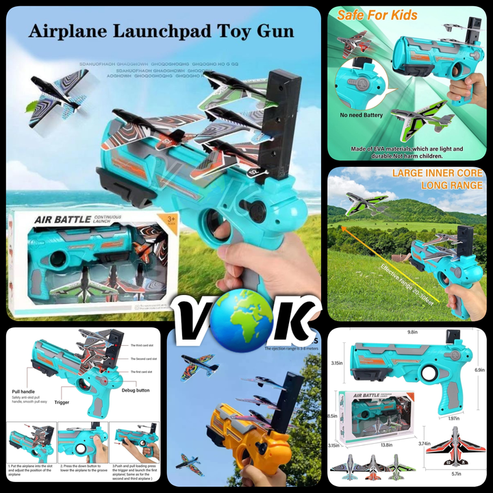 Airplane Launched toy gun uploaded by business on 7/17/2022