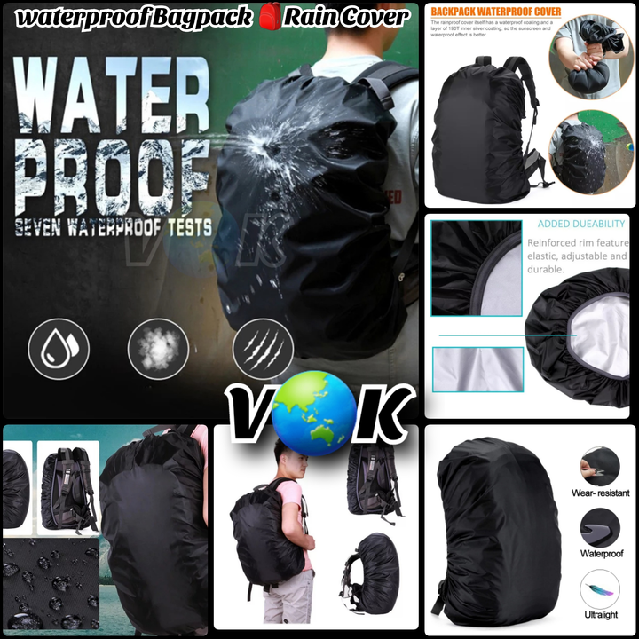 Rain season waterproof bag protection bag cover uploaded by Harison gift traders v🌎K vk on 7/17/2022