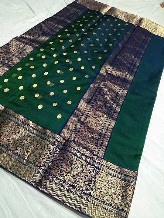 Post image What’s app +916265160471
chanderi Handloom Handwoven Saree.. 
Chanderi traditional Saree. 
Light And Easy to wear Shipping Across India...🌍
Material - chanderi kataan silk 
Total Saree Length - 6:30 meter/5.50 meter Saree
Blouse - 80cm
Payment - Bank transfer., G pay

Resellers are most welcome...