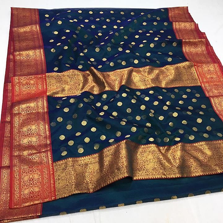 Chanderi saree uploaded by business on 11/12/2020