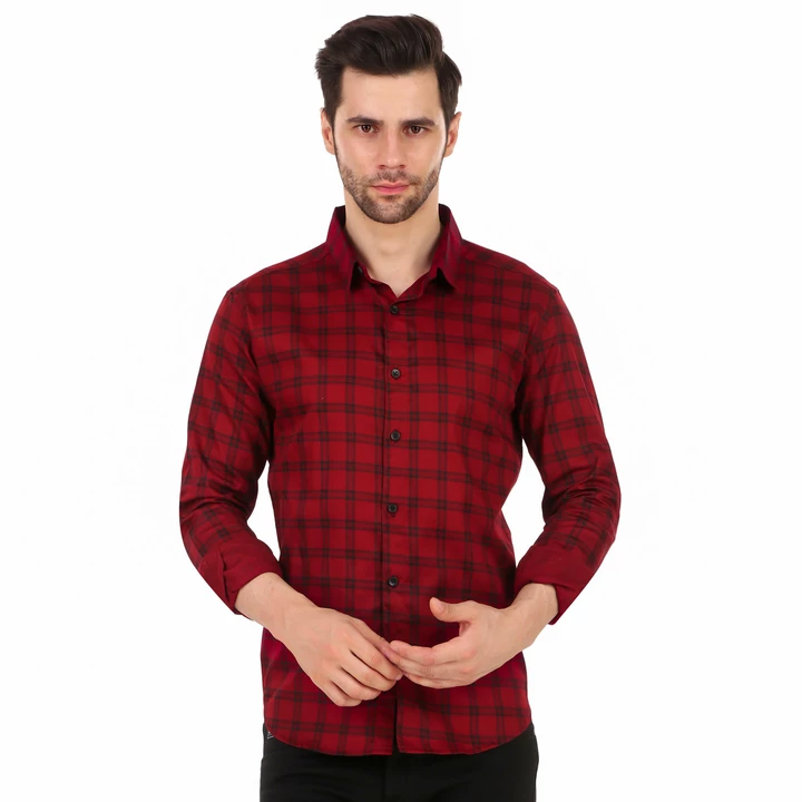 Cotton Casual Full Sleeves Checks Shirt  uploaded by business on 7/17/2022