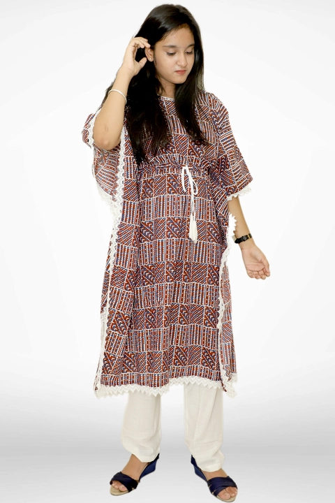 Cotton Kaftan with Pant  uploaded by Fashion_hub on 7/17/2022