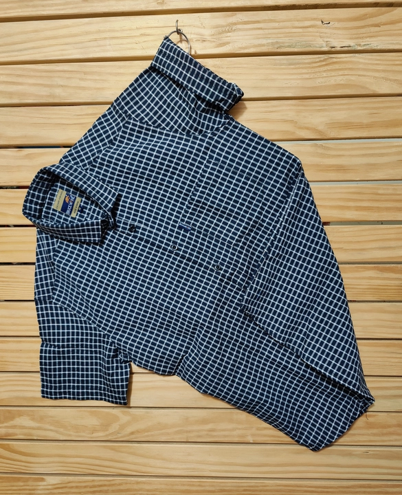 100% cotton men's half sleeve check shirt uploaded by business on 7/17/2022