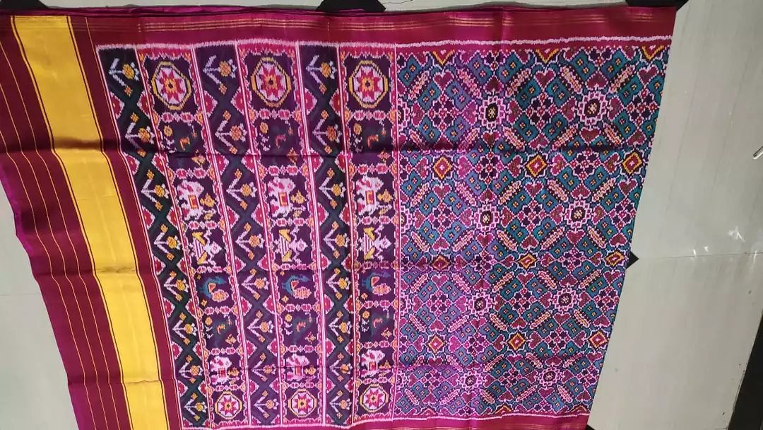 #twill patola saree uploaded by business on 7/17/2022