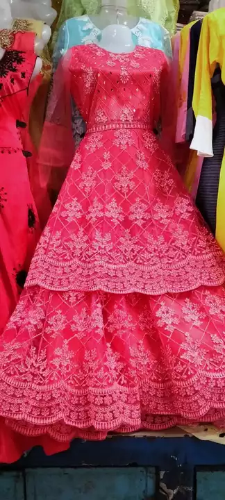 Double dancing lengha uploaded by Alife dresses on 7/17/2022