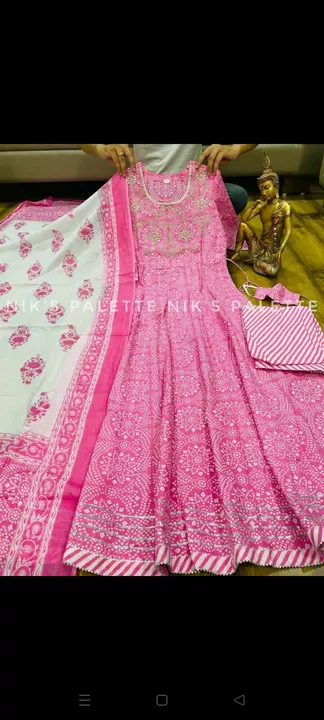 Cotton suits with Dupatta uploaded by Indiana Creations  on 7/17/2022